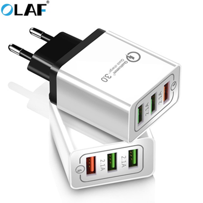 Load image into Gallery viewer, Olaf USB Charger quick charge 3.0 for iPhone X 8 7 iPad