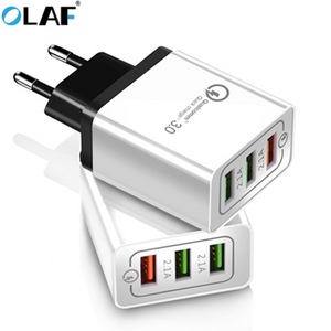 Olaf USB Charger quick charge 3.0 for iPhone X 8 7 iPad